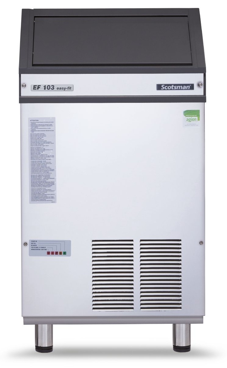 Machine à glaçons professionnelle grains 30 kg 130 kg/24 h - EF 107 AS