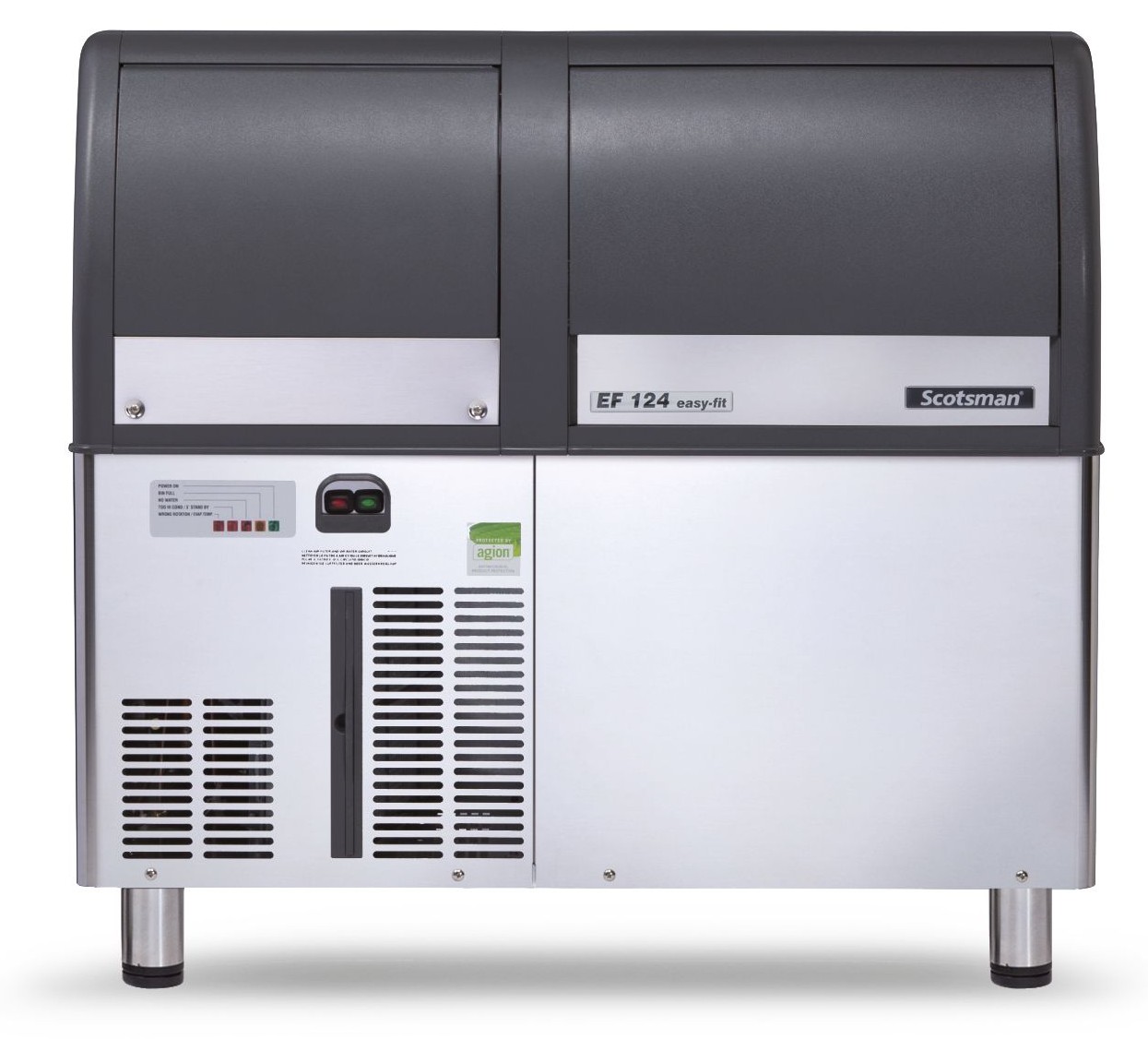 Machine à glaçons professionnelle grains 40 kg réserve 126 kg/24 h - EF 127 AS