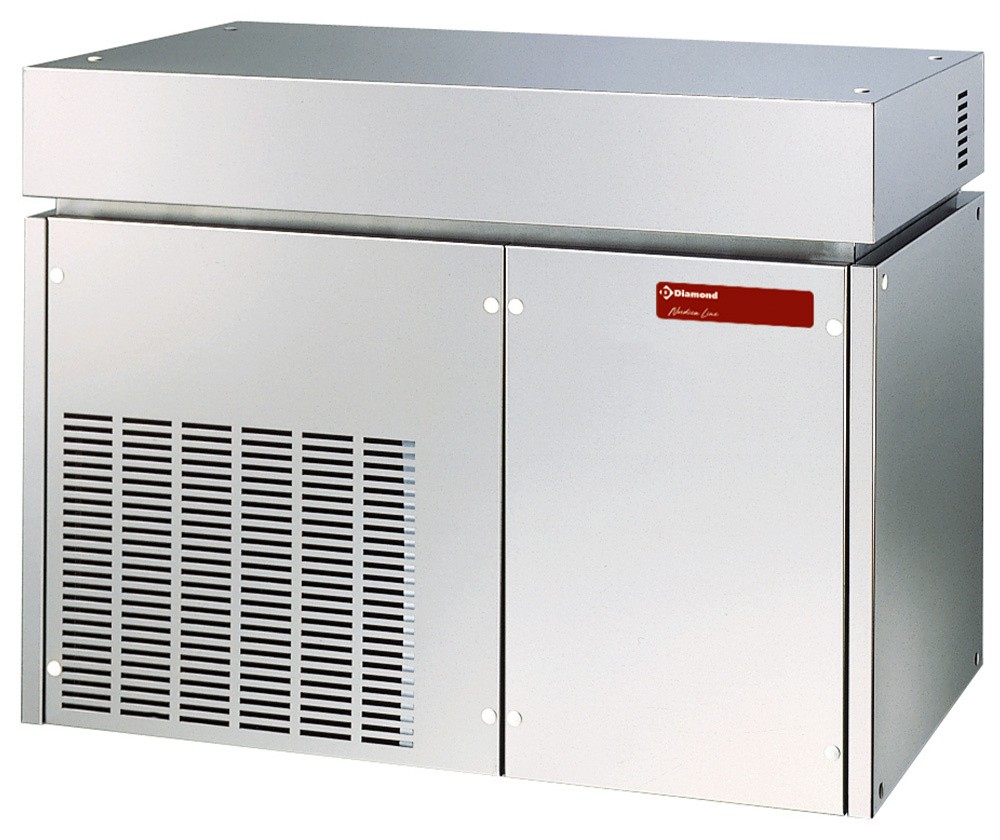 Tête de production professionnelle glace paillettes 400 kg/24h sans réserve - ICE400ISA - Diamond