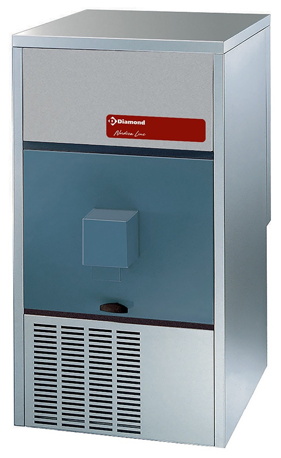 Machine à glaçons professionnelle pleins 13 g avec distributeur 45 kg/24h - ICE42DISPA-R2 - Diamond