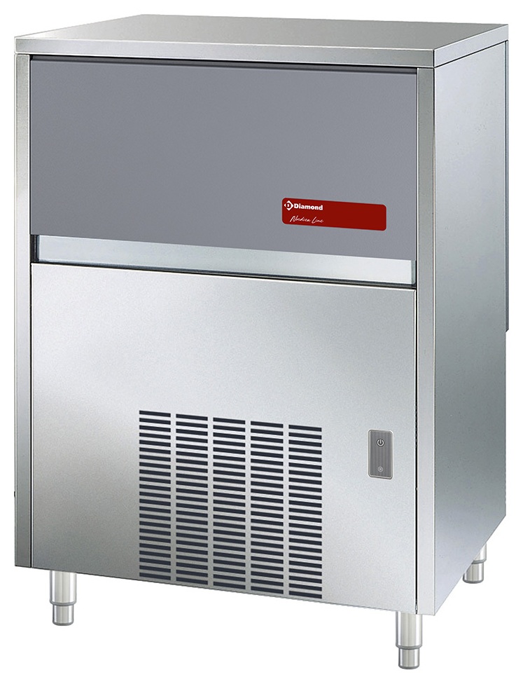Machine à glaçons professionnelle pleins 42 g réserve 40 kg production 67 kg/24h - ICE70A-R2-42G- - Diamond