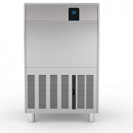 Machine à glaçons professionnelle creux à air avec réserve 28 kg production 62 kg/jour - K62A - Icematic