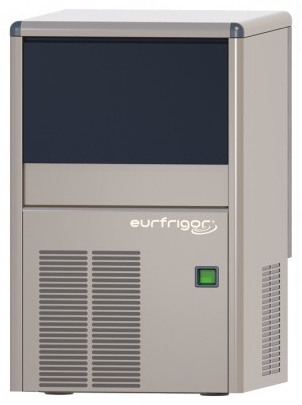 Machine à glaçons professionnelle creux avec réserve 4 kg production 20 kg/24 h - MGECF26A-2 - Eurfrigor