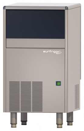 Machine à glaçons professionnelle creux avec réserve 15 kg production 35 kg/24 h - MGECF35A-2 - Eurfrigor