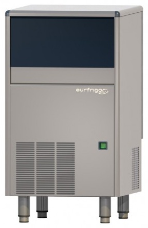 Machine à glaçons professionnelle creux avec réserve 20 kg production 48 kg/24 h - MGECF58A-2 - Eurfrigor