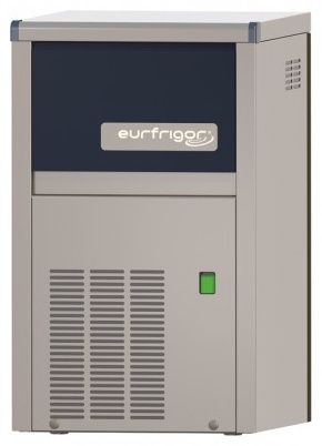Machine à glaçons professionnelle pleins avec réserve 16 kg production 38 kg/24 h - MGECP37A-2 - Eurfrigor