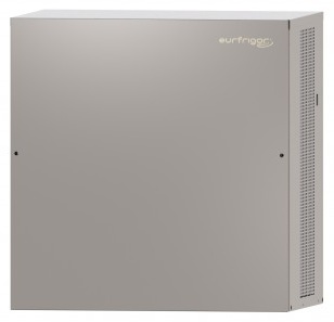 Machine à glaçons plats professionnelle condenseur à air sans réserve système à évaporateur vertical 400 kg/24h monophasé - MGEFM400A - Eurfrigor