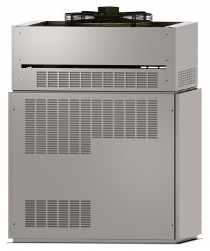 Machine à glaçons professionnelle à écailles plates condenseur à air sans réserve système à couteau rotatif triphasé 2300 kg/24h - MGESP2000A - Eurfrigor