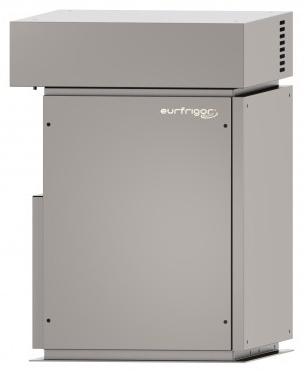 Machine à glaçons professionnelle à écailles plates split système à couteau rotatif monophasé 620 kg/24h - MGESP600SPLIT - Eurfrigor