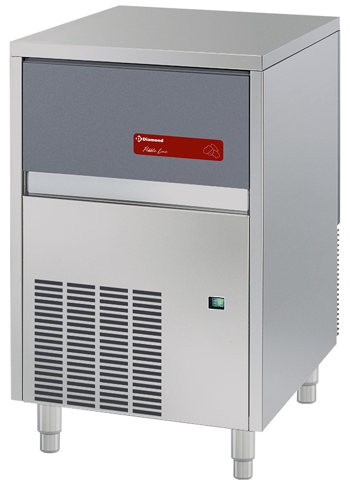 Machine à glaçons professionnelle PEBBLE ICE avec réserve 20 kg - Production 90 kg/24h - PEB90/20A - Diamond