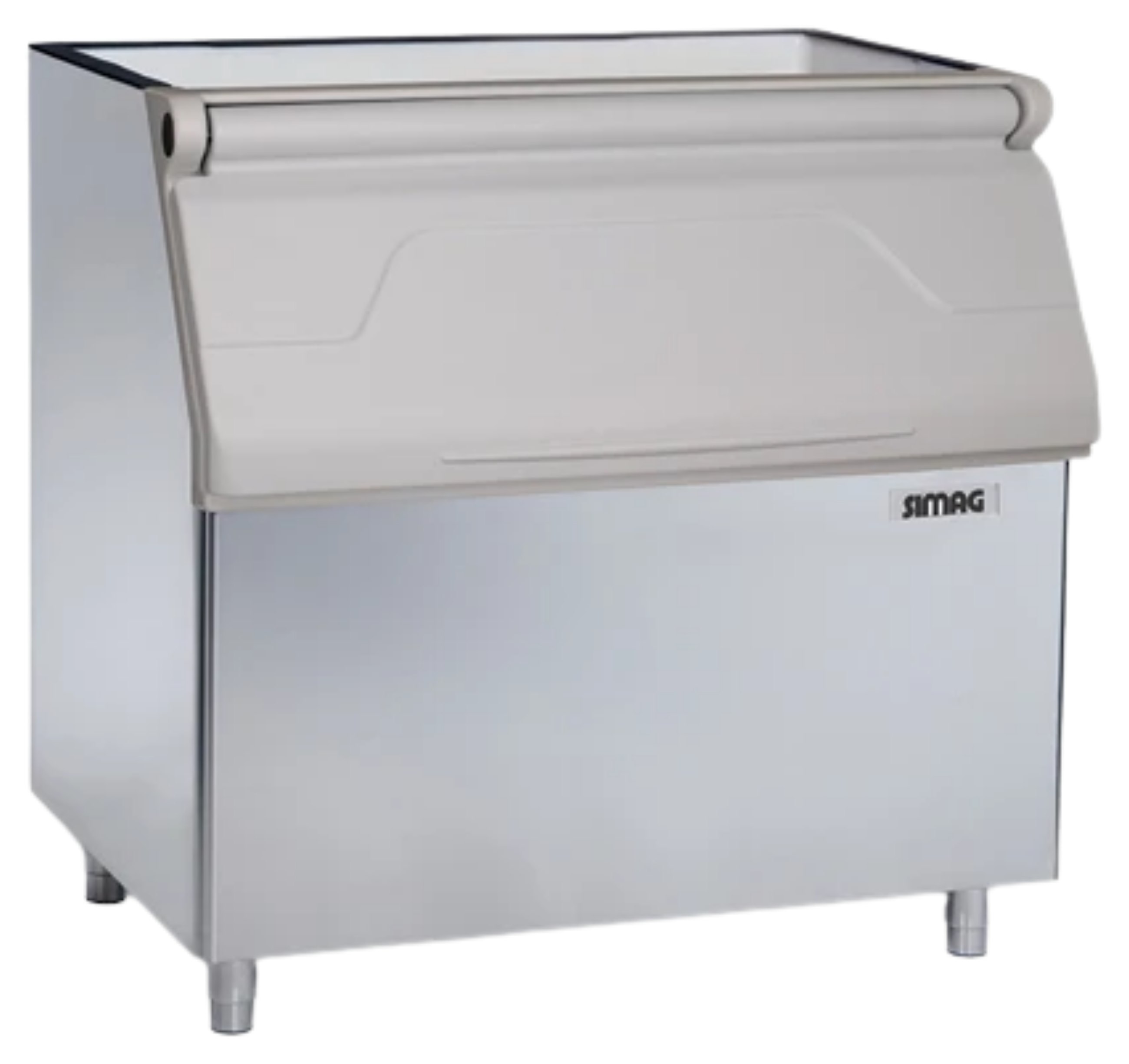 Bac de stockage professionnel 478 kg acier inox - R 400