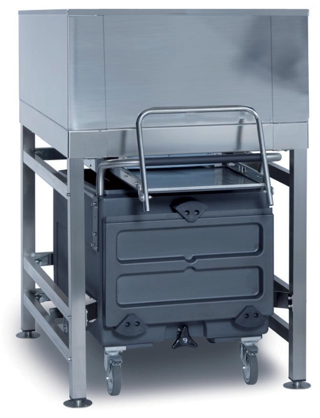 Bac de stockage roulant 210 kg de glace en grains - RC 200