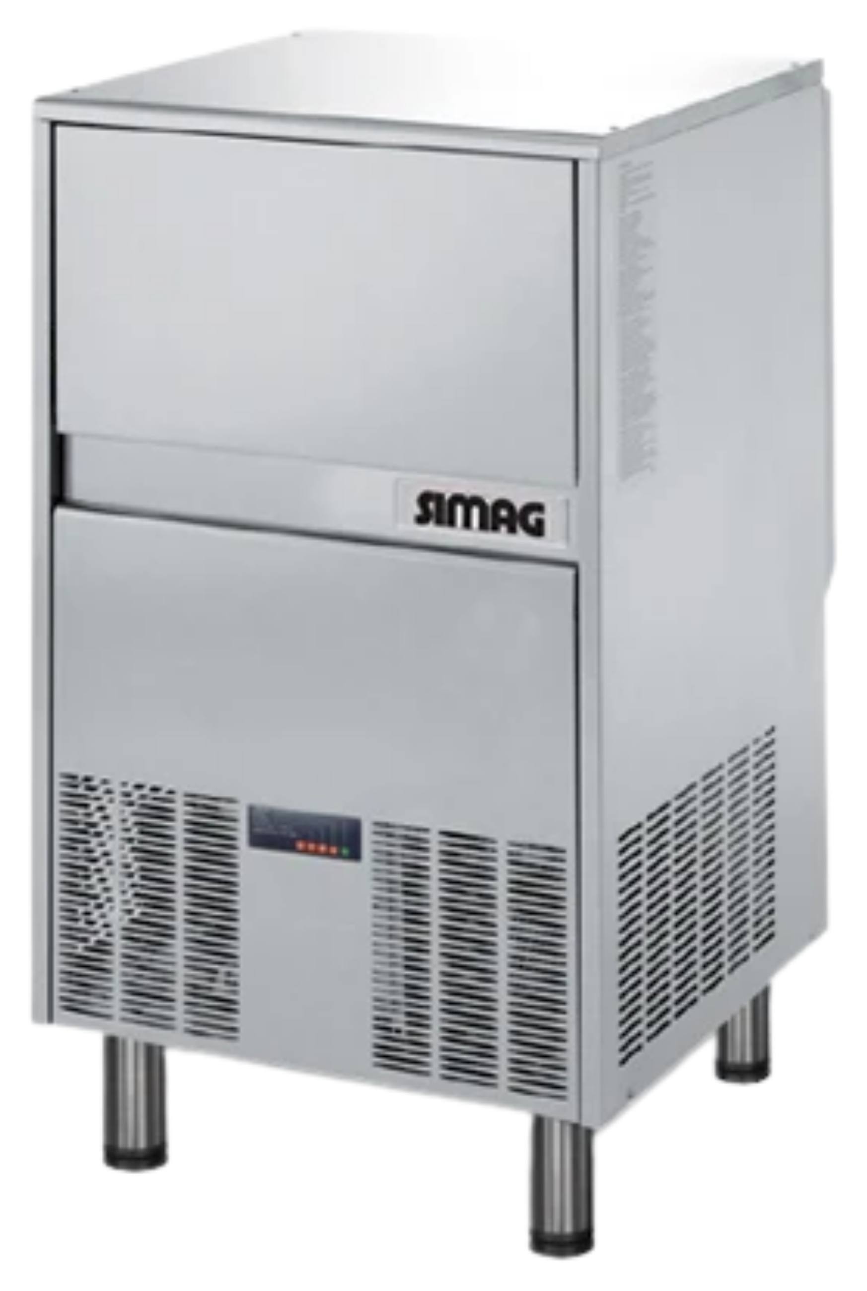 Machine à glaçons professionnelle glaçons de 1 g avec réserve 25 kg production 85 kg/24 h - SMH 80 A
