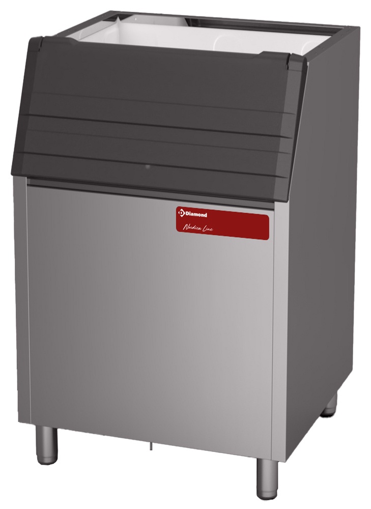 Conteneur de stockage professionnel 200 kg pour glace granulée - STORE200/16-28-51 - Diamond