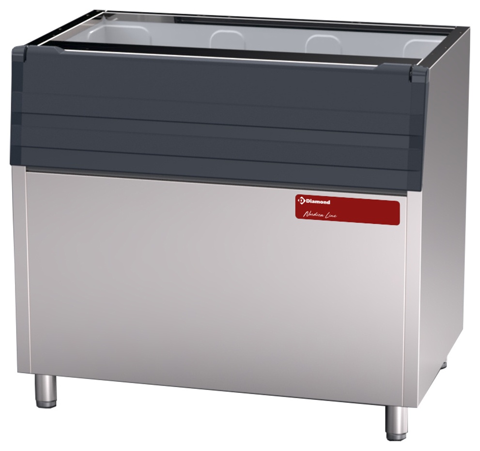 Bac de stockage professionnel 350 kg capacité 1250x790x1000 mm - STORE350/50-90 - Diamond